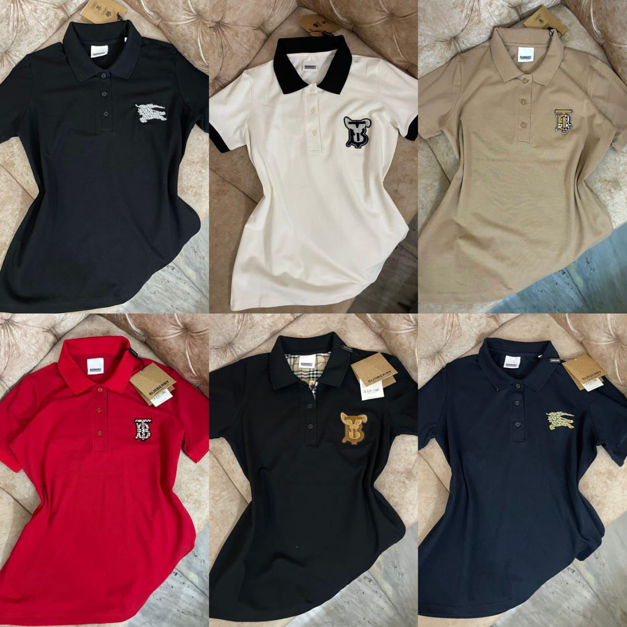 Women's Burberry Polo T-shirts - TheGooBuy