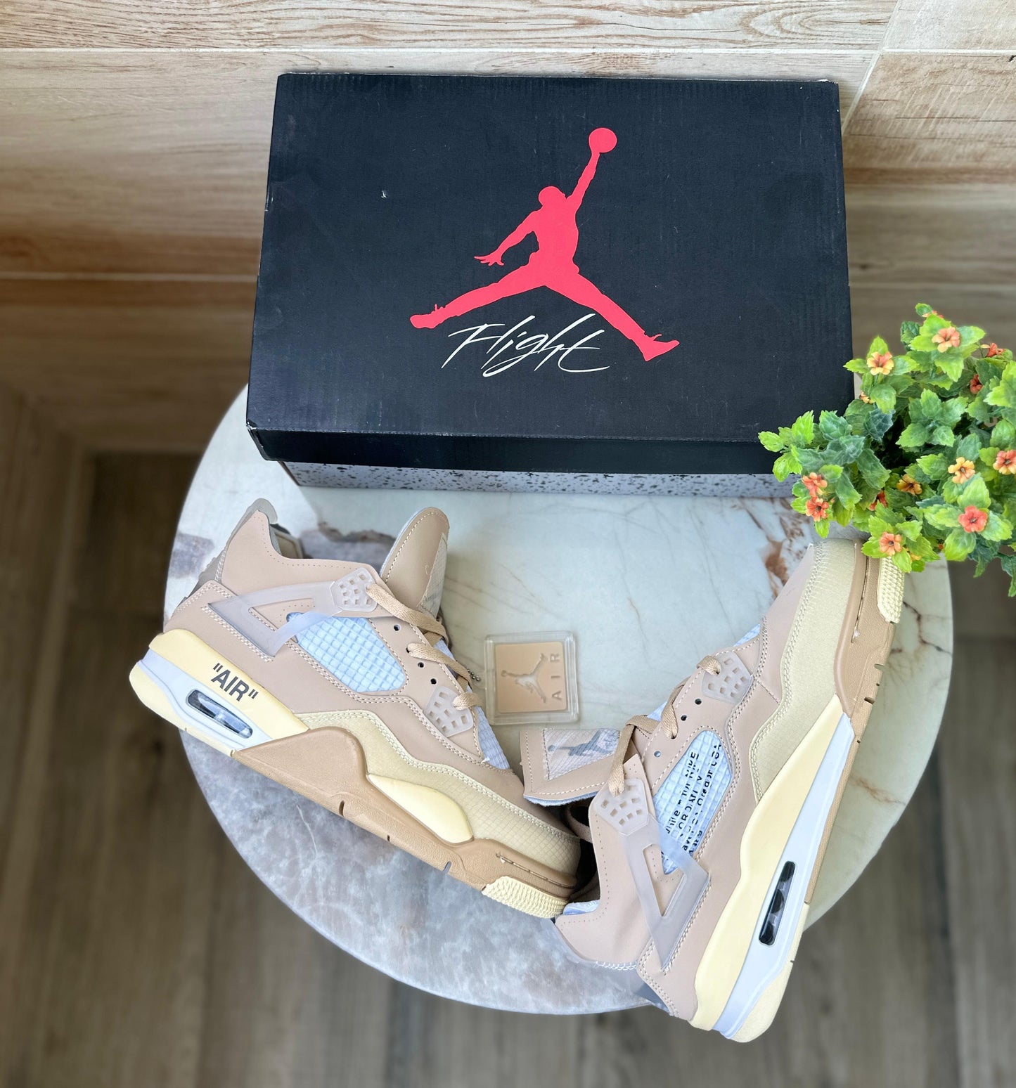 Jordan 4 Retro Off-White Sail (W)™ - TheGooBuy