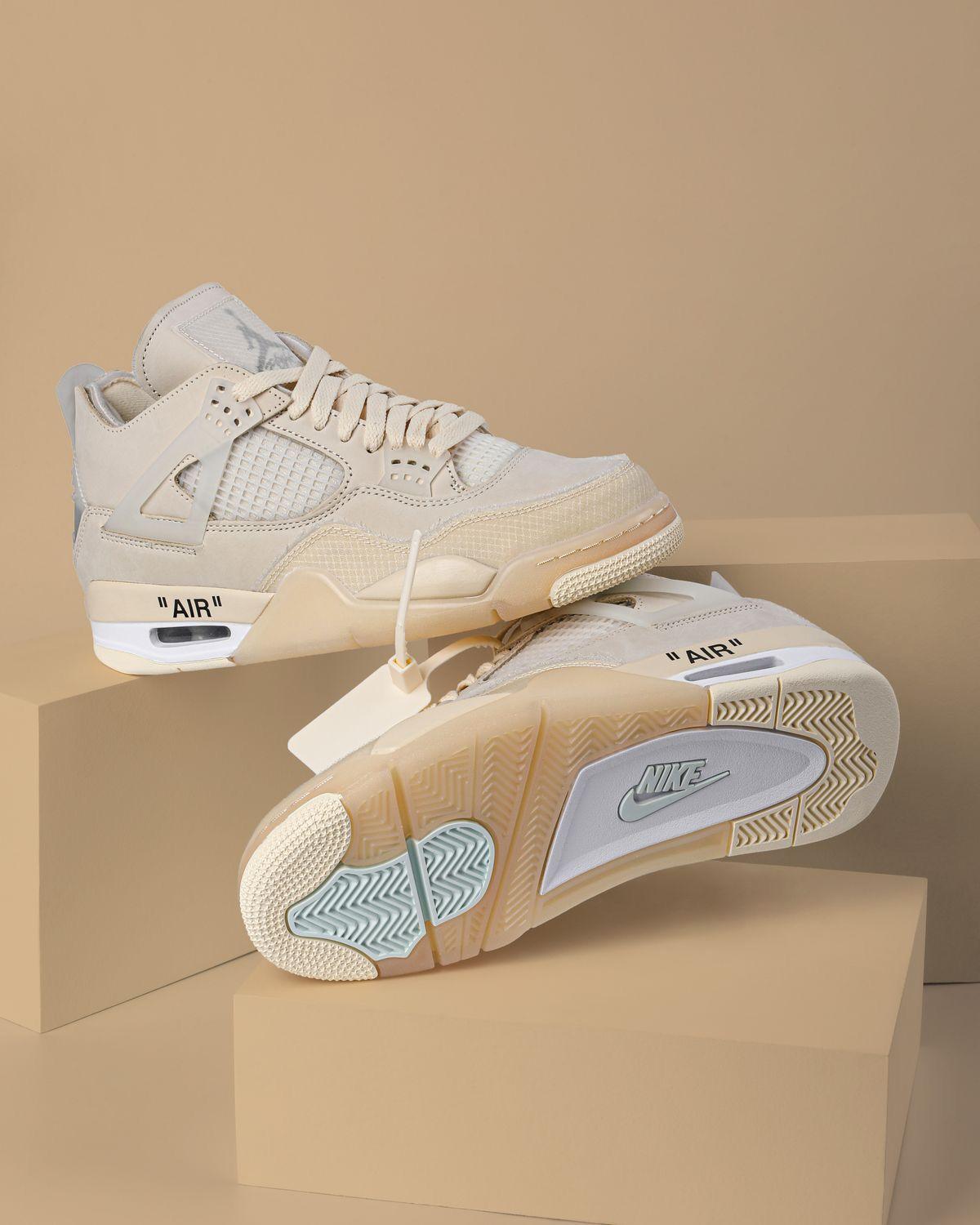 Jordan 4 Retro Off-White Sail (W)™ - TheGooBuy