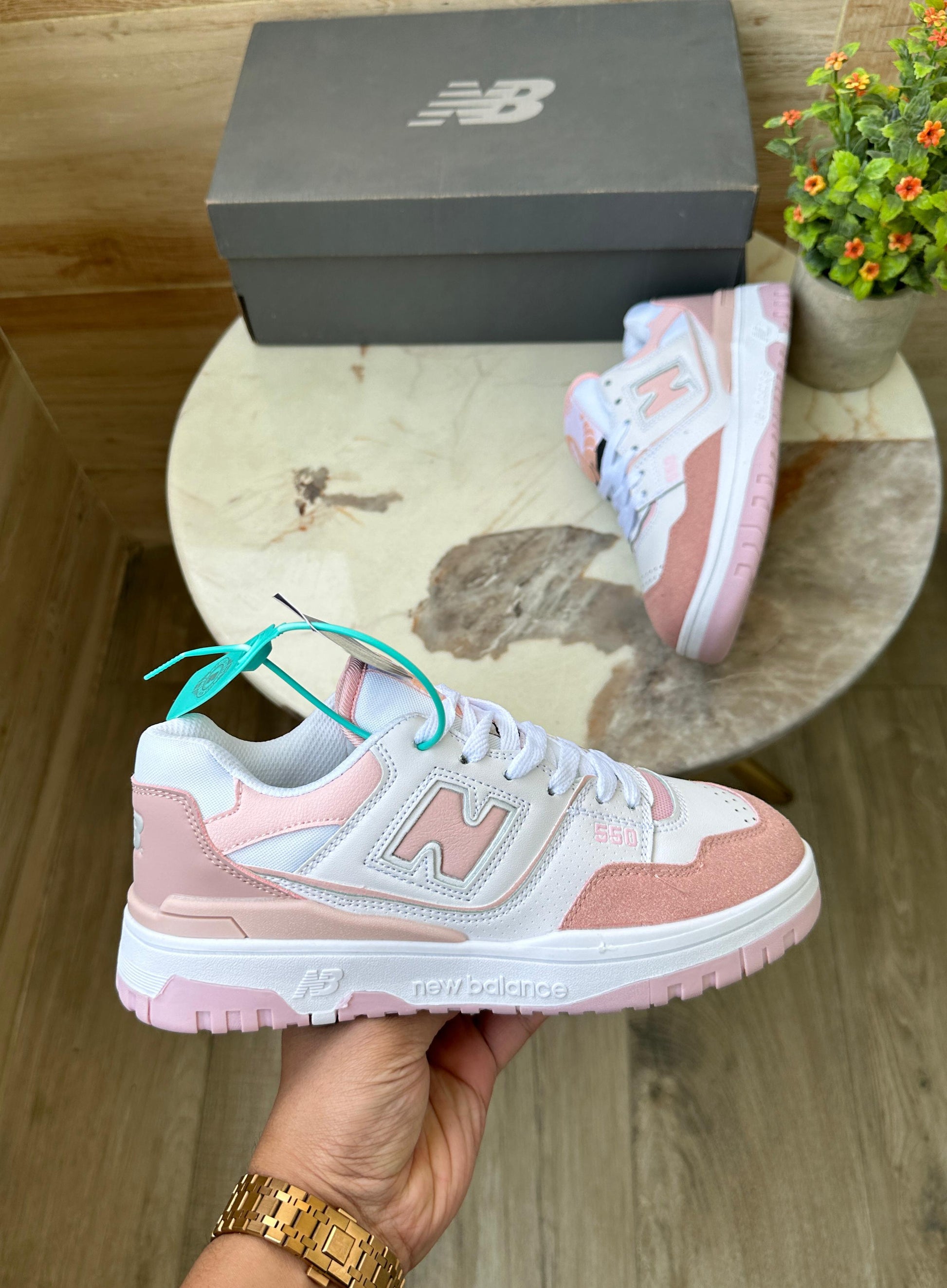 550 Sneakers For Women (Pink) - TheGooBuy