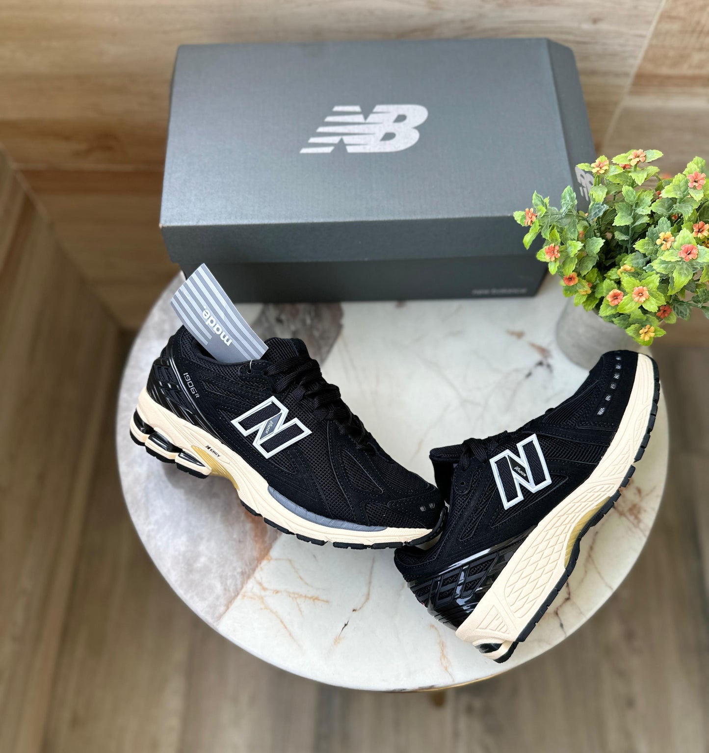 New Balance 1906R "Black/Cream" sneakers