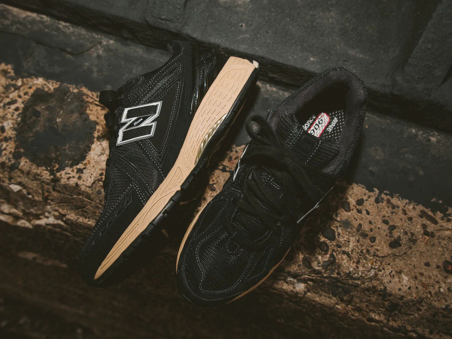 New Balance 1906R "Black/Cream" sneakers