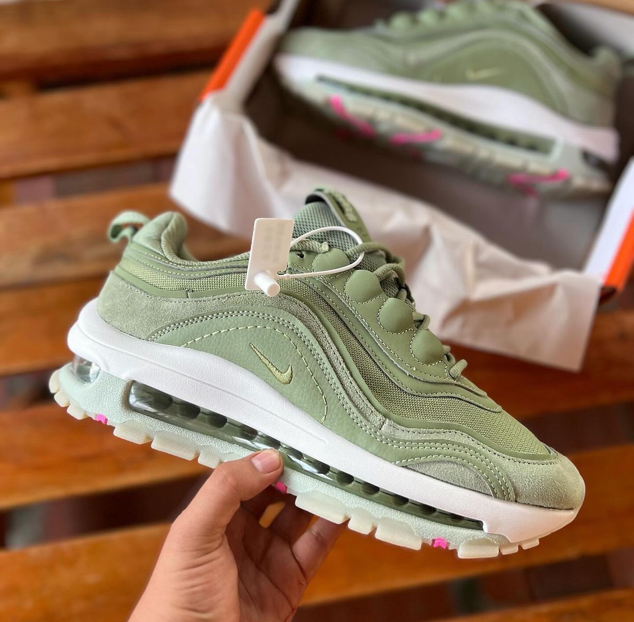 Nike Air Max 97 Futura Olive (GS) – Premium Grade School Sneakers