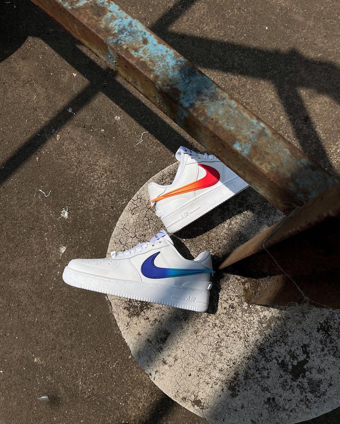 AIRFORCE 1x AMBUSH WHITE BLUE ORANGE™ - TheGooBuy