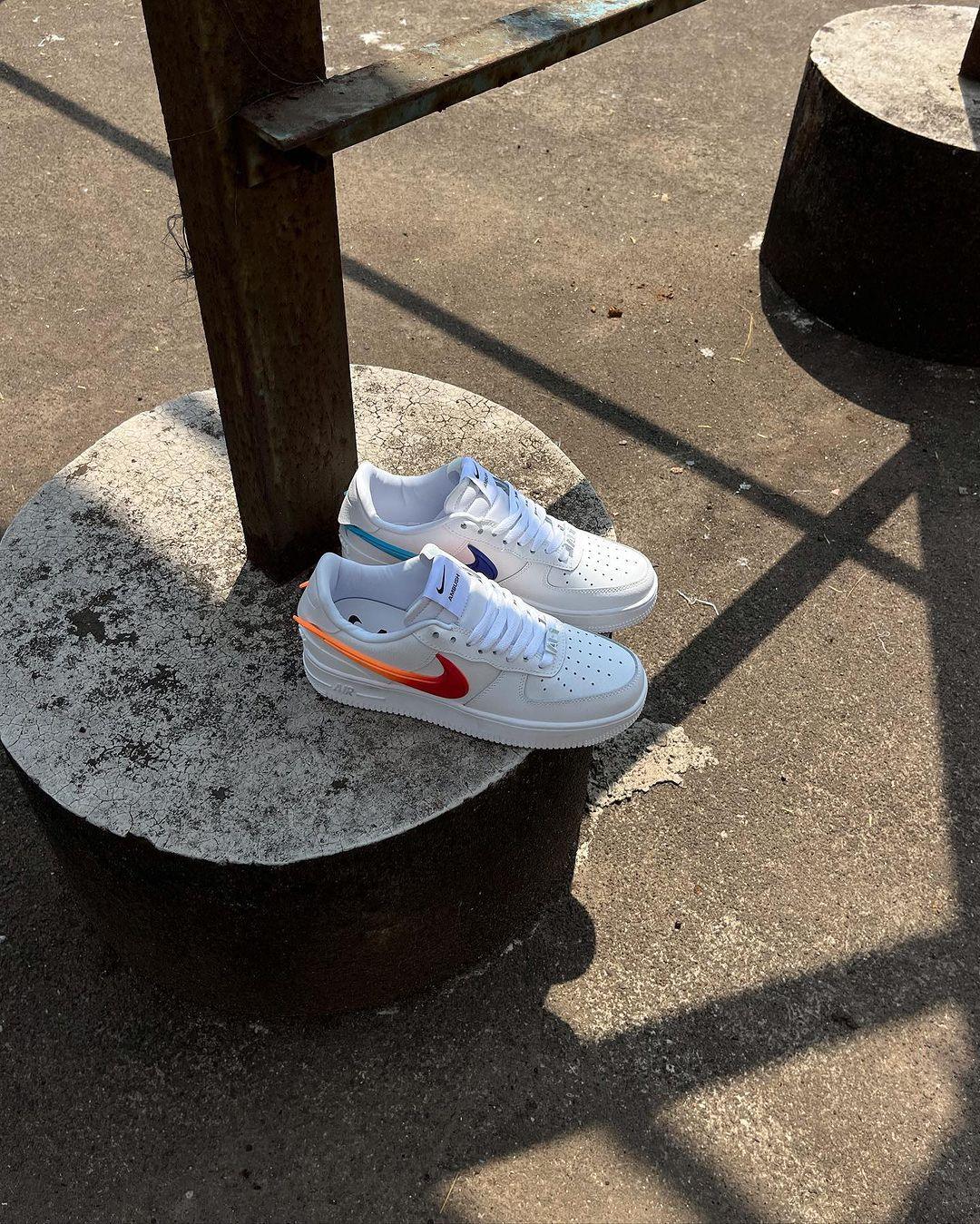 AIRFORCE 1x AMBUSH WHITE BLUE ORANGE™ - TheGooBuy