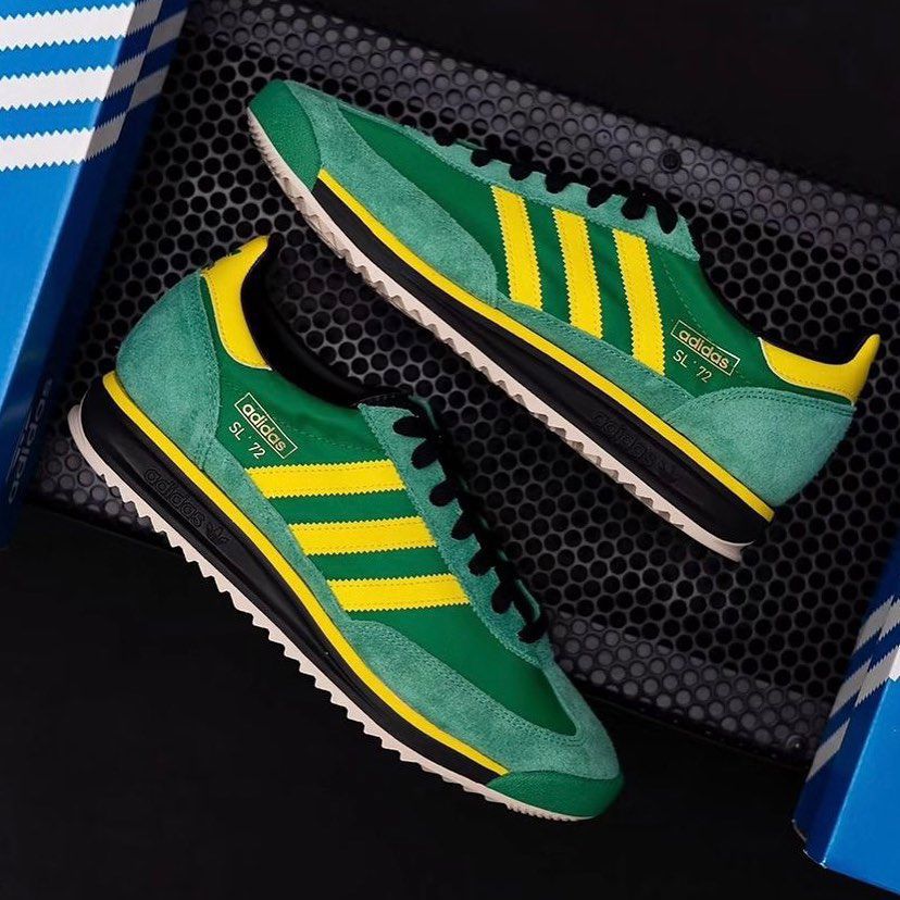 Adidas SL 72 RS 'Green Yellow' IG2133