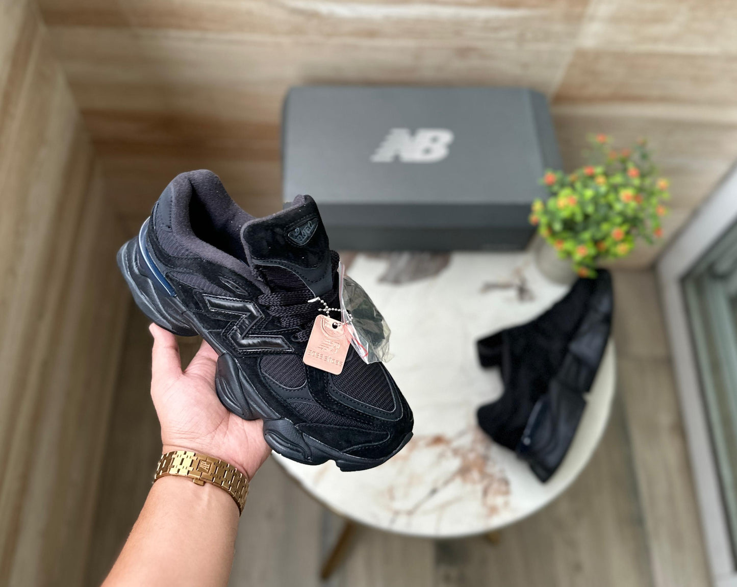 New Balance 9060 Triple Black