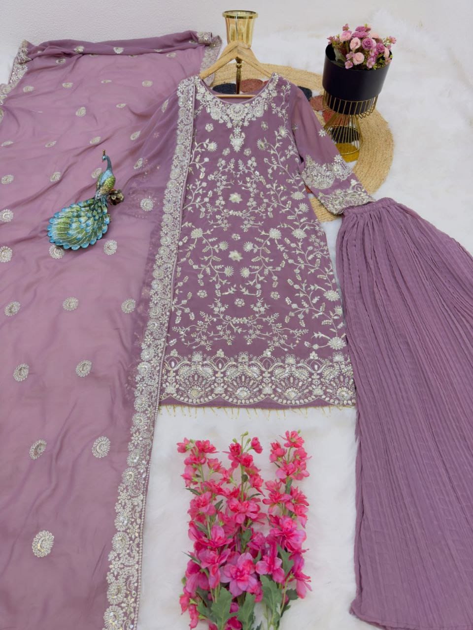 Party Sharara Suit &amp; Dupatta Set