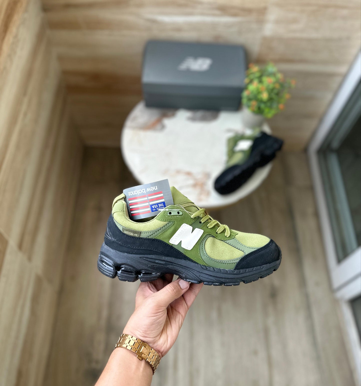 Moss Green Madness: New Balance 2002 The Basement"