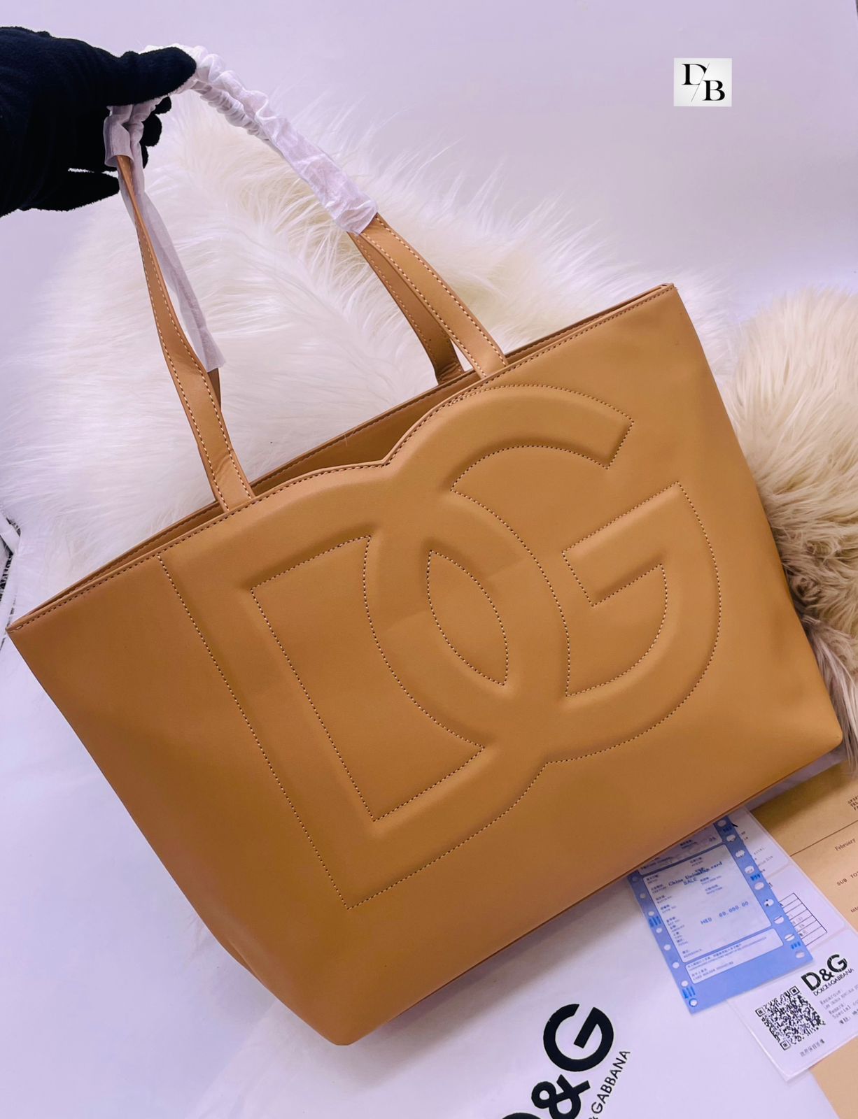 DOLCE & GABBANA DG LOGO TOTE BAG