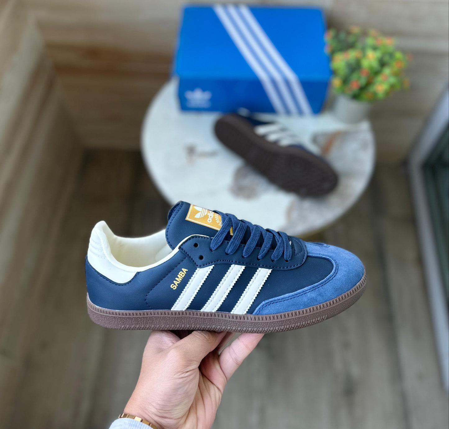 ADIDAS ORIGINALS
Unisex SAMBA OG Navy Blue Sneakers