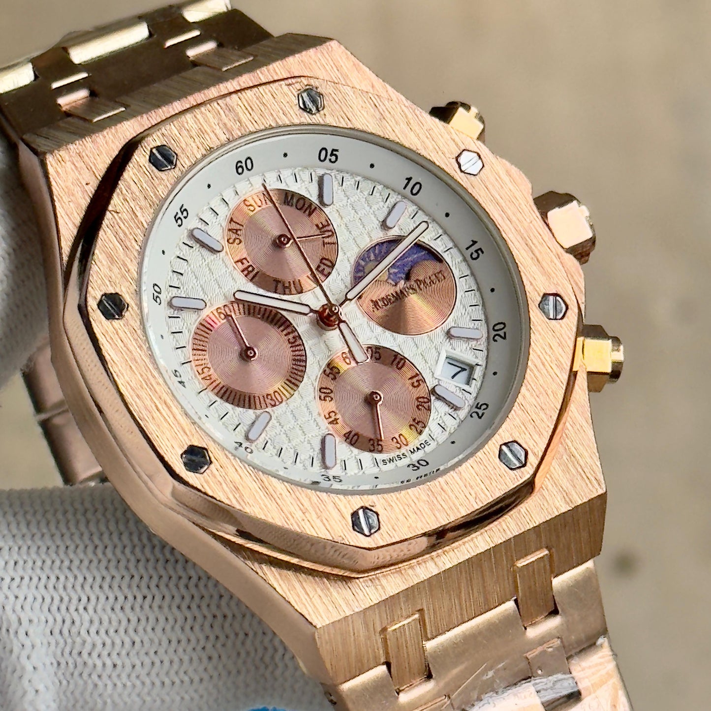 Audemars Piguet Royal Oak Offshore Rose Gold Rhone Fusterie Limited Edition