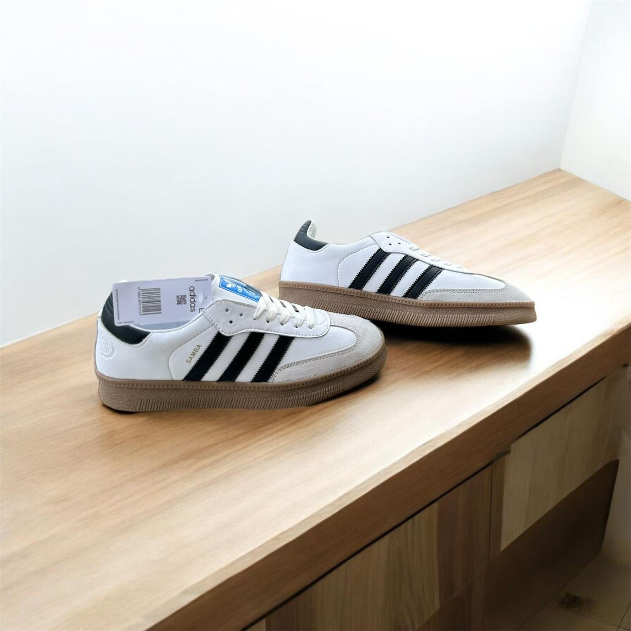 Adidas Originals Samba XLG Gum White Sneakers –