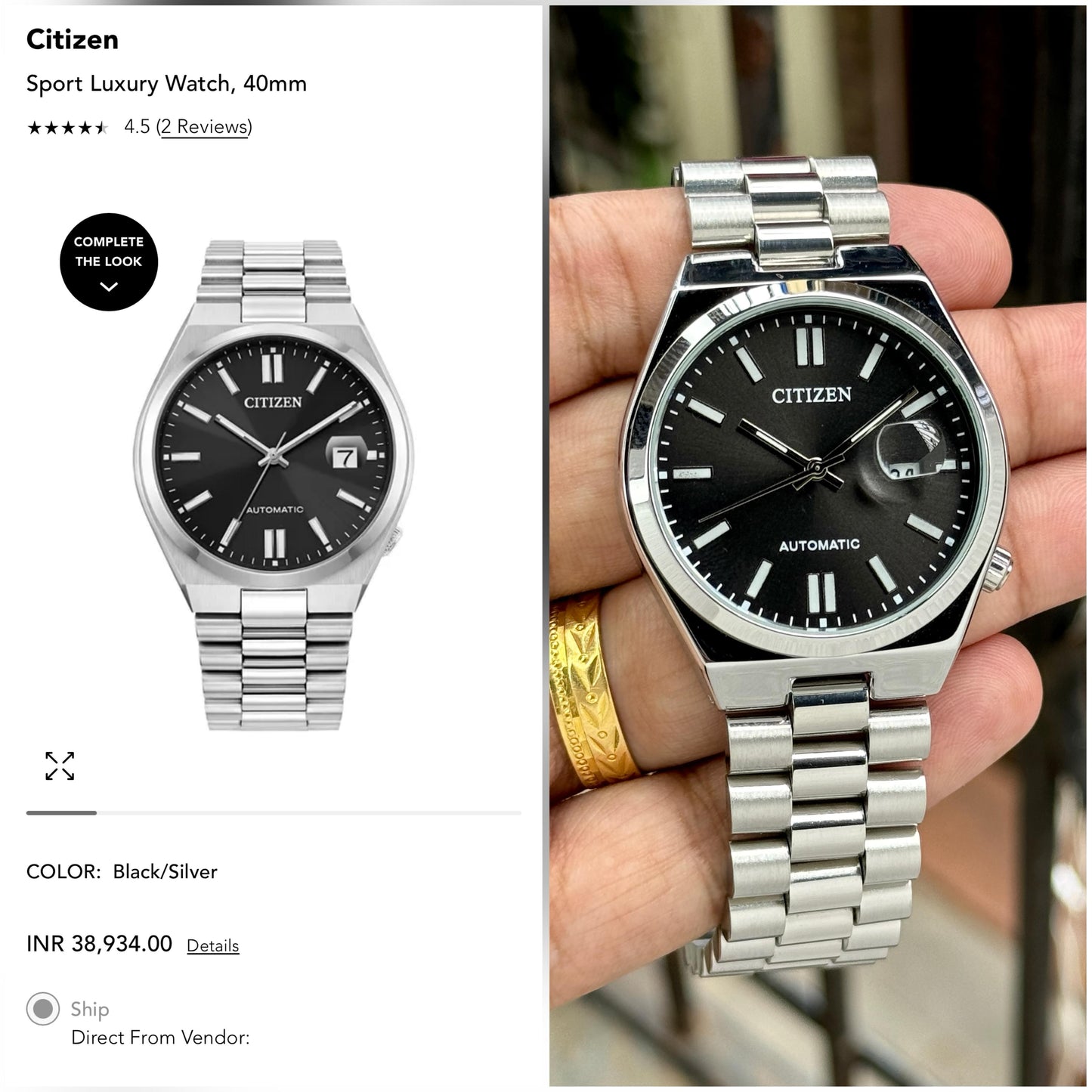 CITIZEN  Analog Watch - For Men