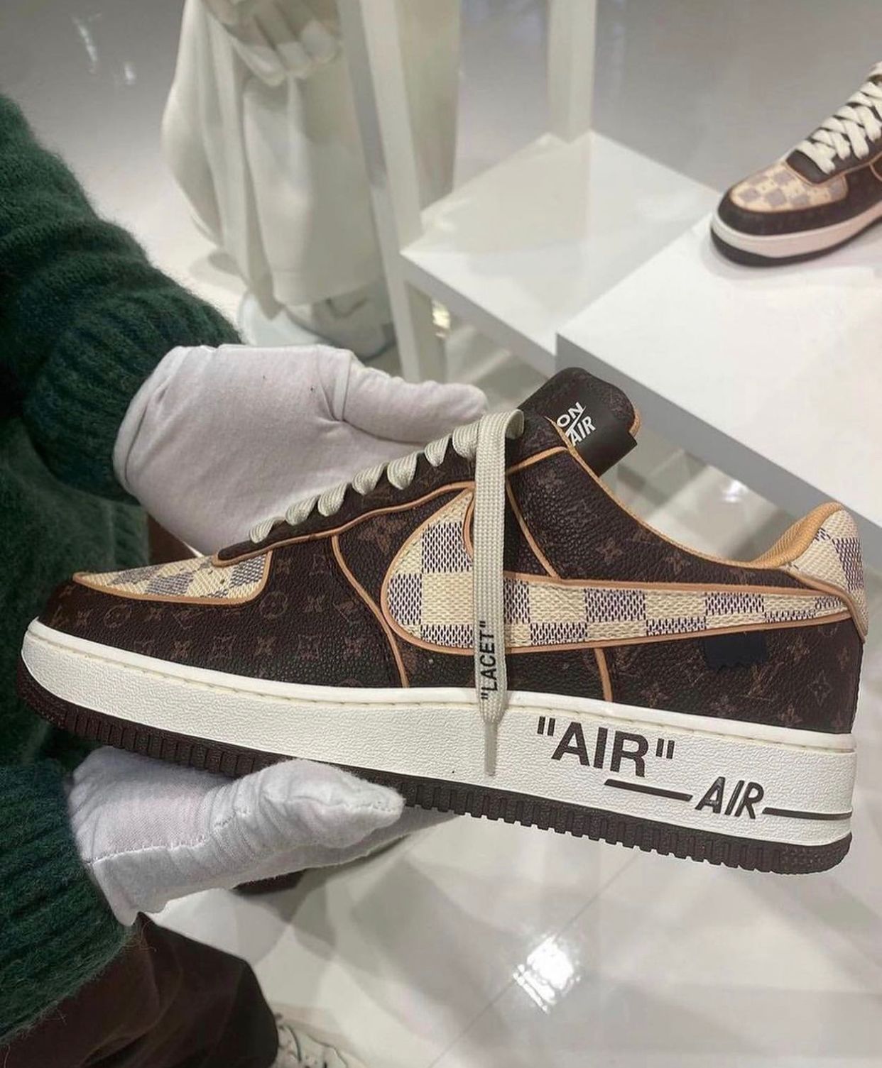 Louis Vuitton x Nike Air Force 1 - Limited Edition Luxury Sneakers