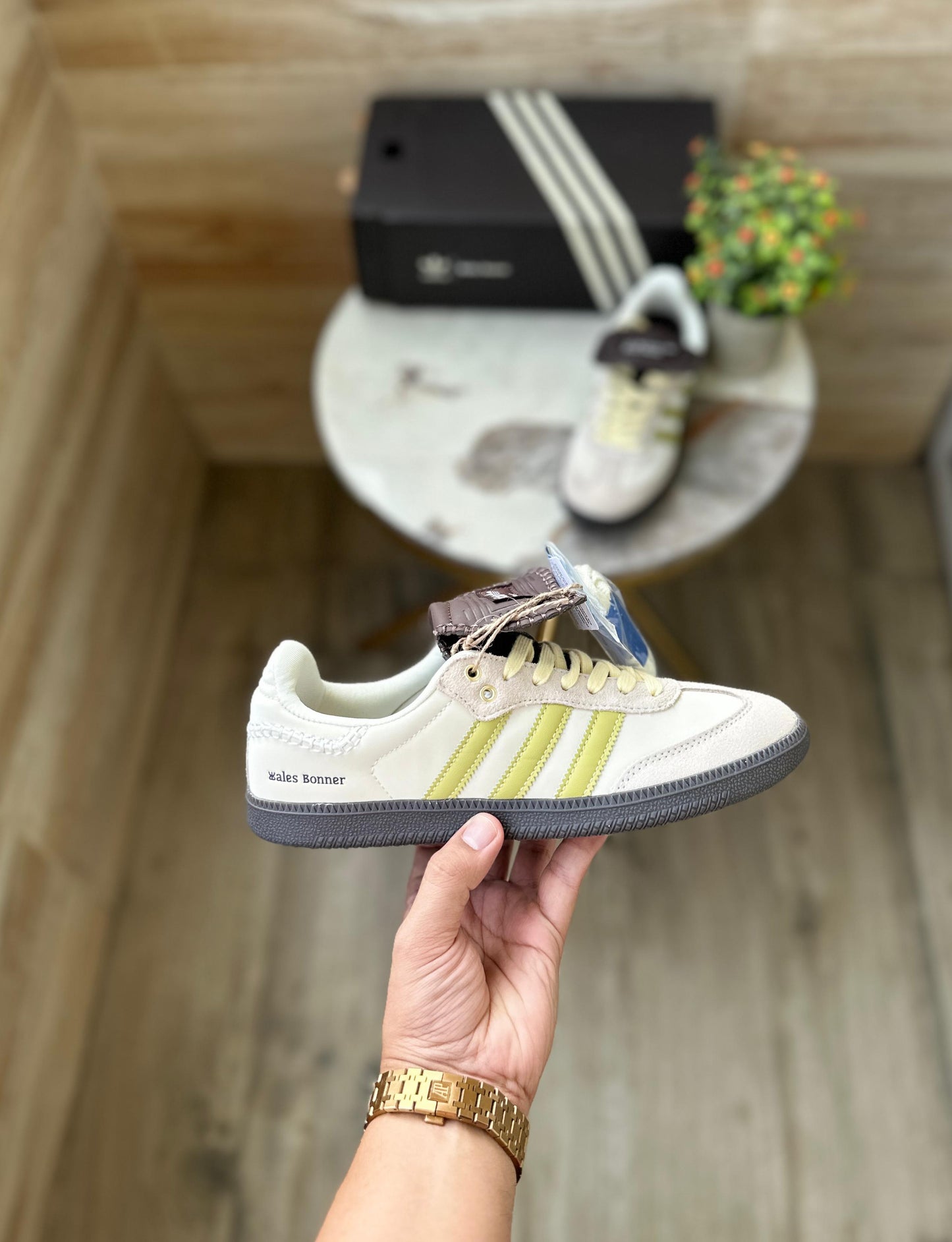 Adidas Samba x Wales Bonner Beige