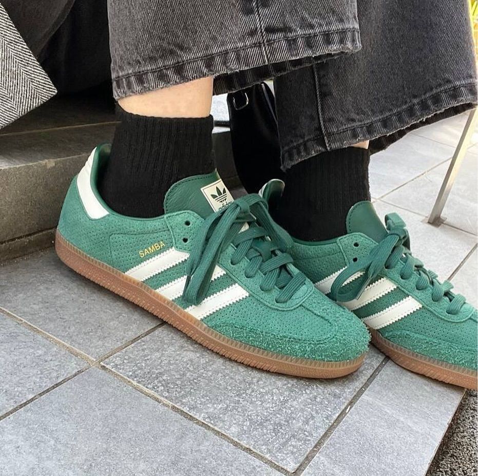 Adidas Originals Samba Court Green - Classic Sneakers