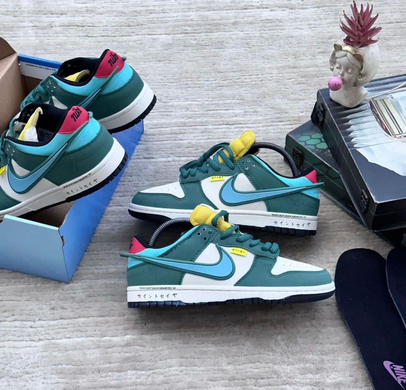 Nike SB Dunk Ambush x Saint Seiya Limited Edition Sneakers