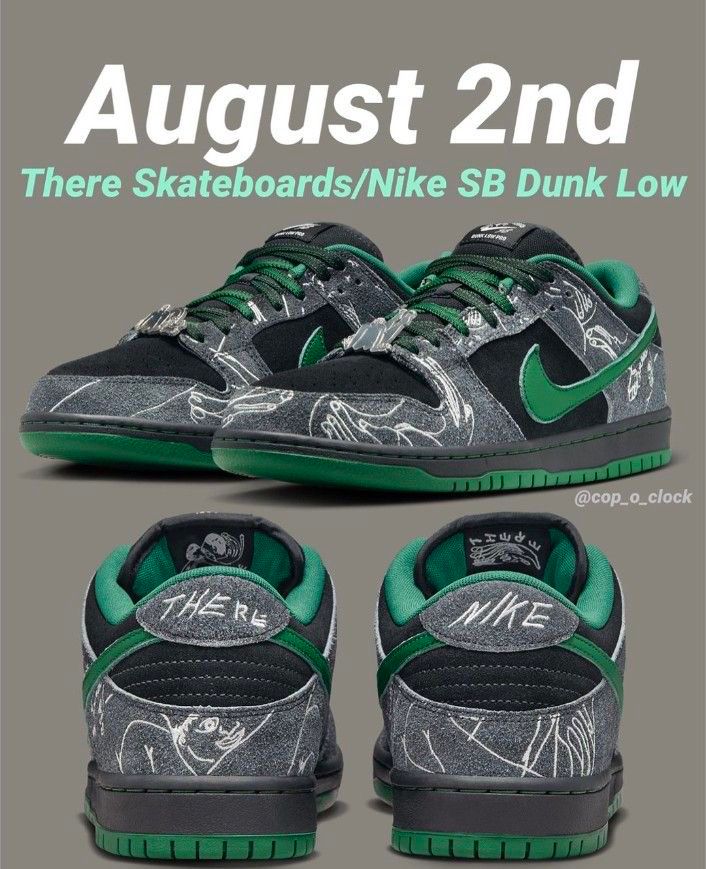 Nike SB Dunk "THERE SKATEBOARD" 🛹🔥