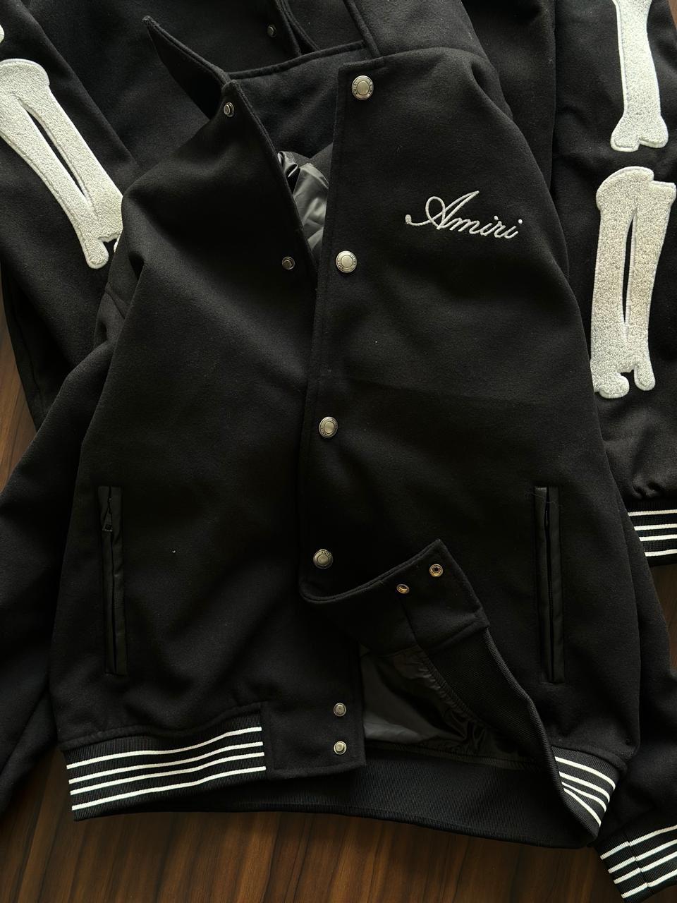 AMIRI Bones Varsity Jacket