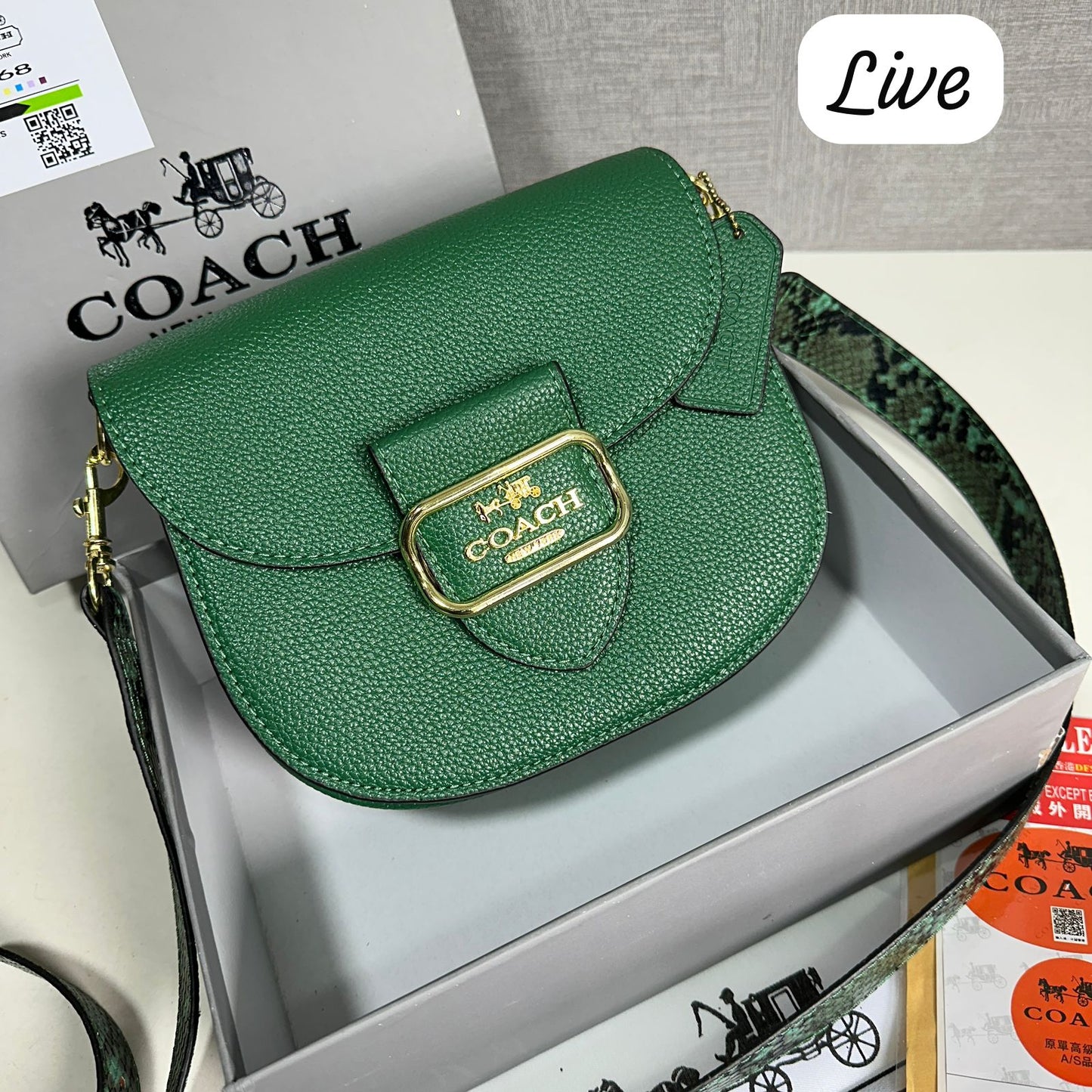 COACH MORGAN SADDLE BAG