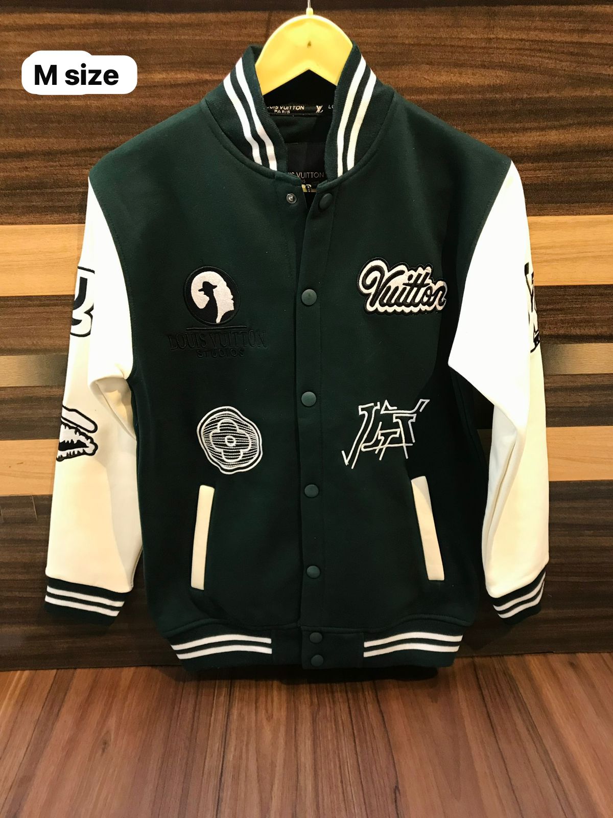 H&M, Amira, and Louis Vuitton Premium Imported Varsity Jacket –