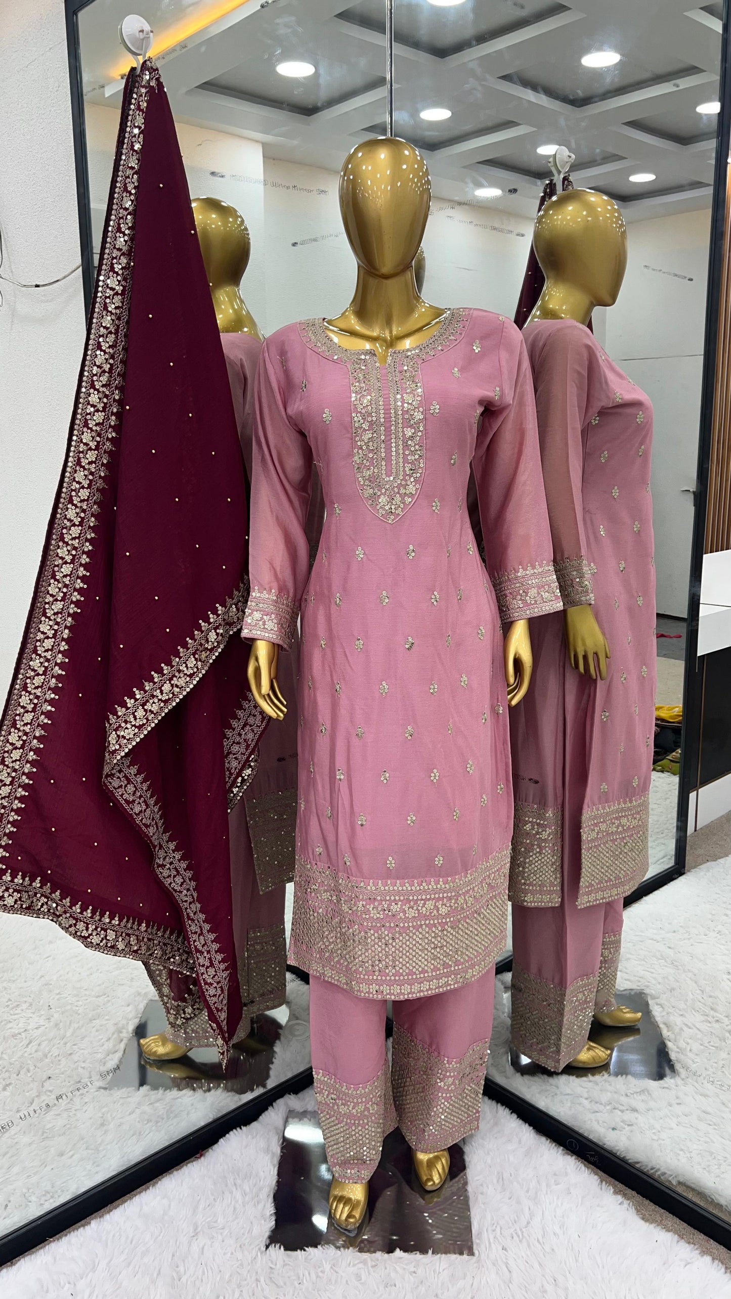 kurta with dupatta sets||dupatta set for women||heavy dupatta sets