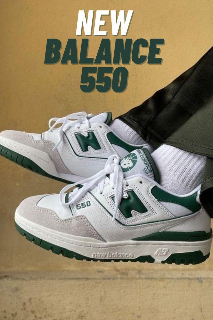 unisex New Balance 550 Green