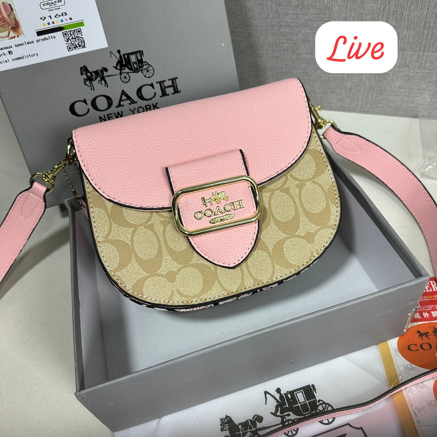 COACH MORGAN SADDLE BAG