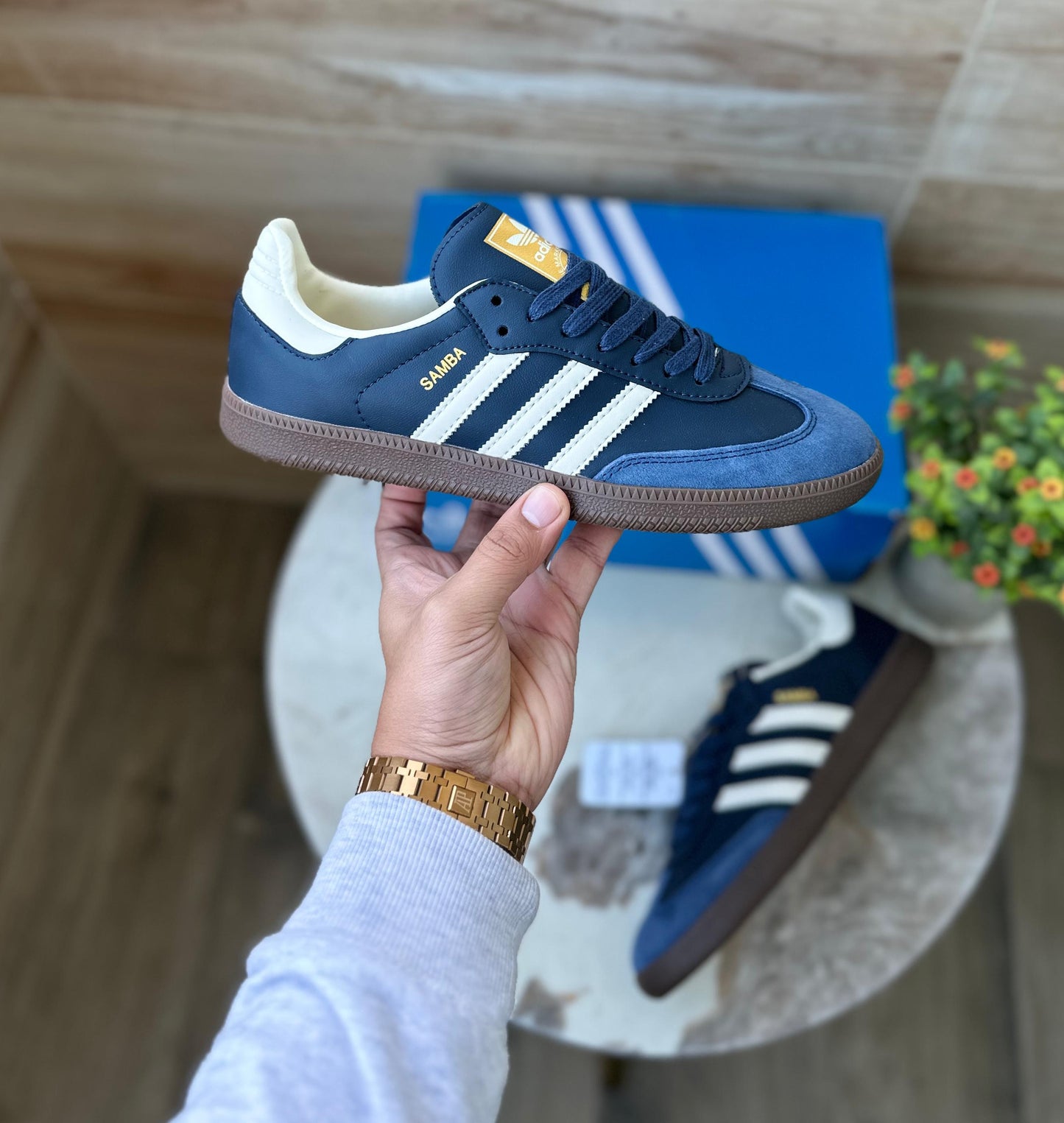 ADIDAS ORIGINALS
Unisex SAMBA OG Navy Blue Sneakers