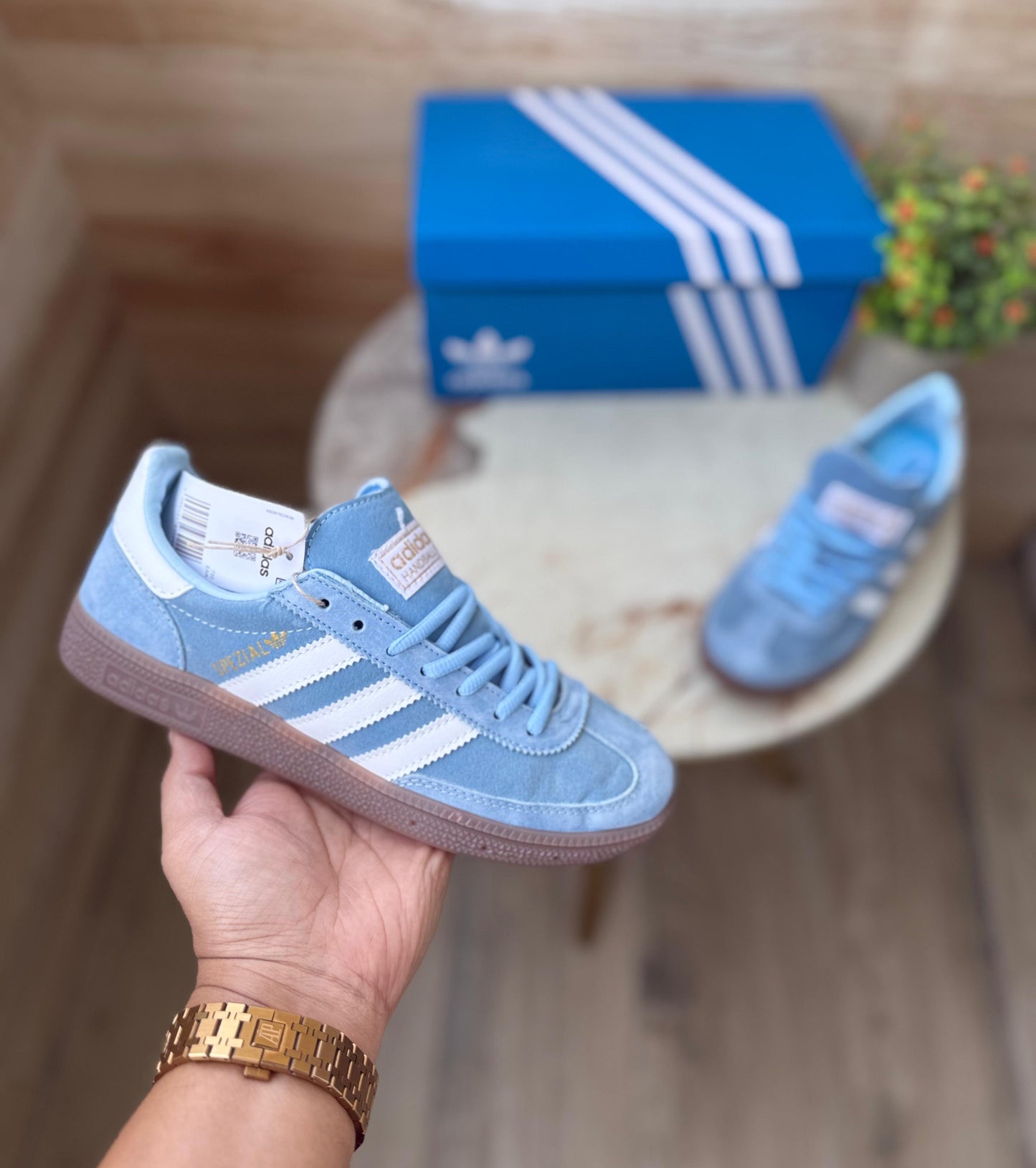 Adidas Originals Handball Spezial Sky for Girls