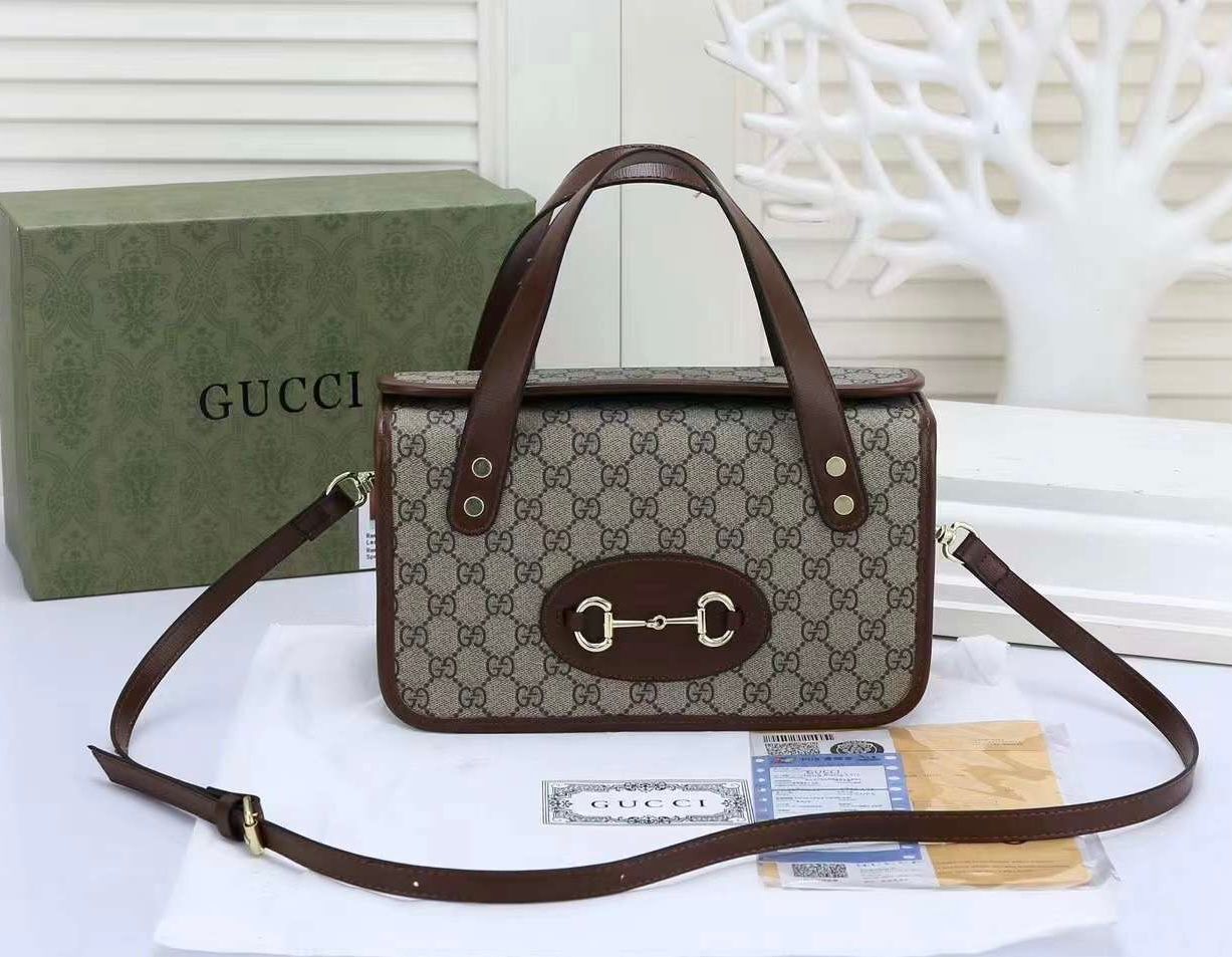 Gucci Horsebit 1955 Top Handle Bag, Big size