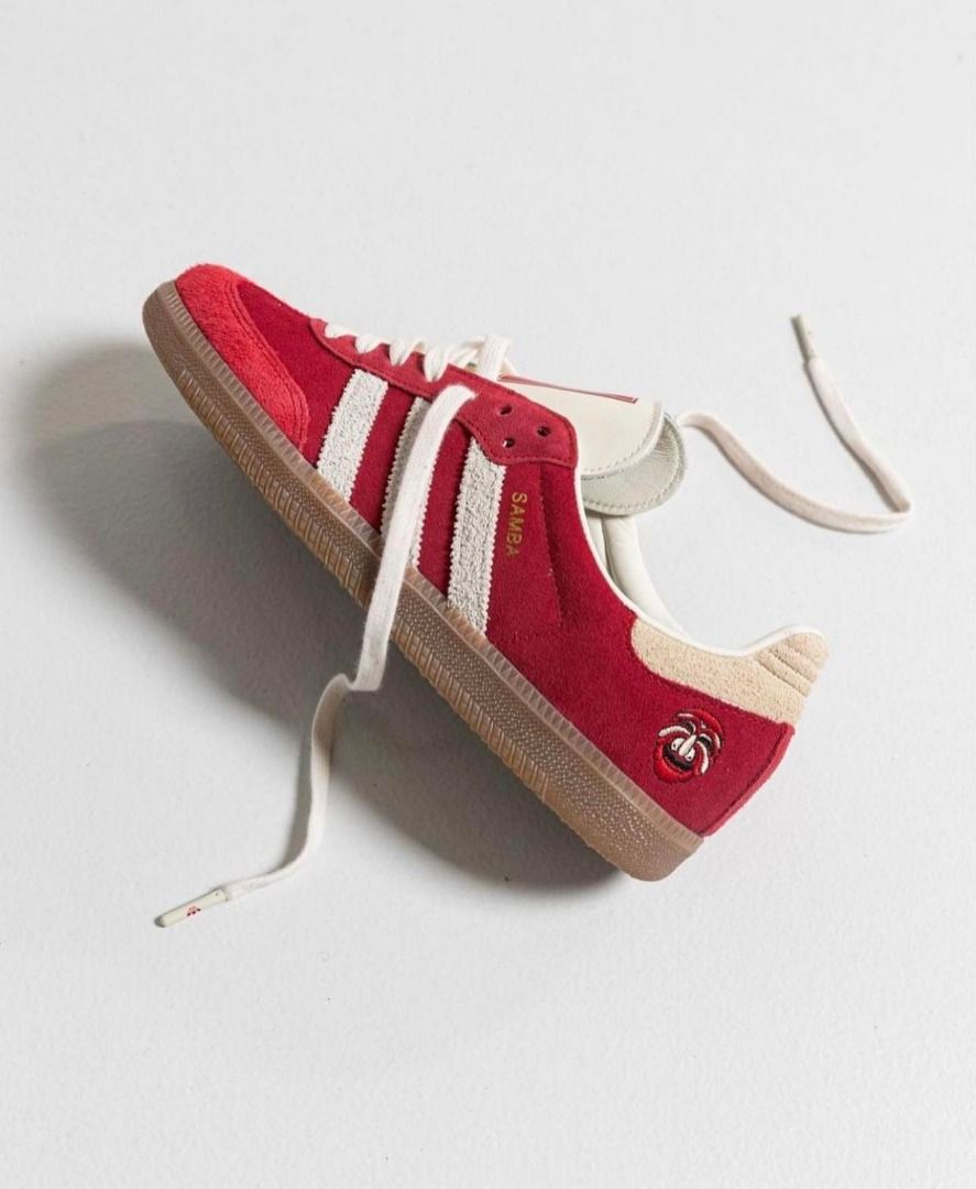 Adidas Originals Samba "Better Scarlet Off White" | Iconic Leather Sneakers