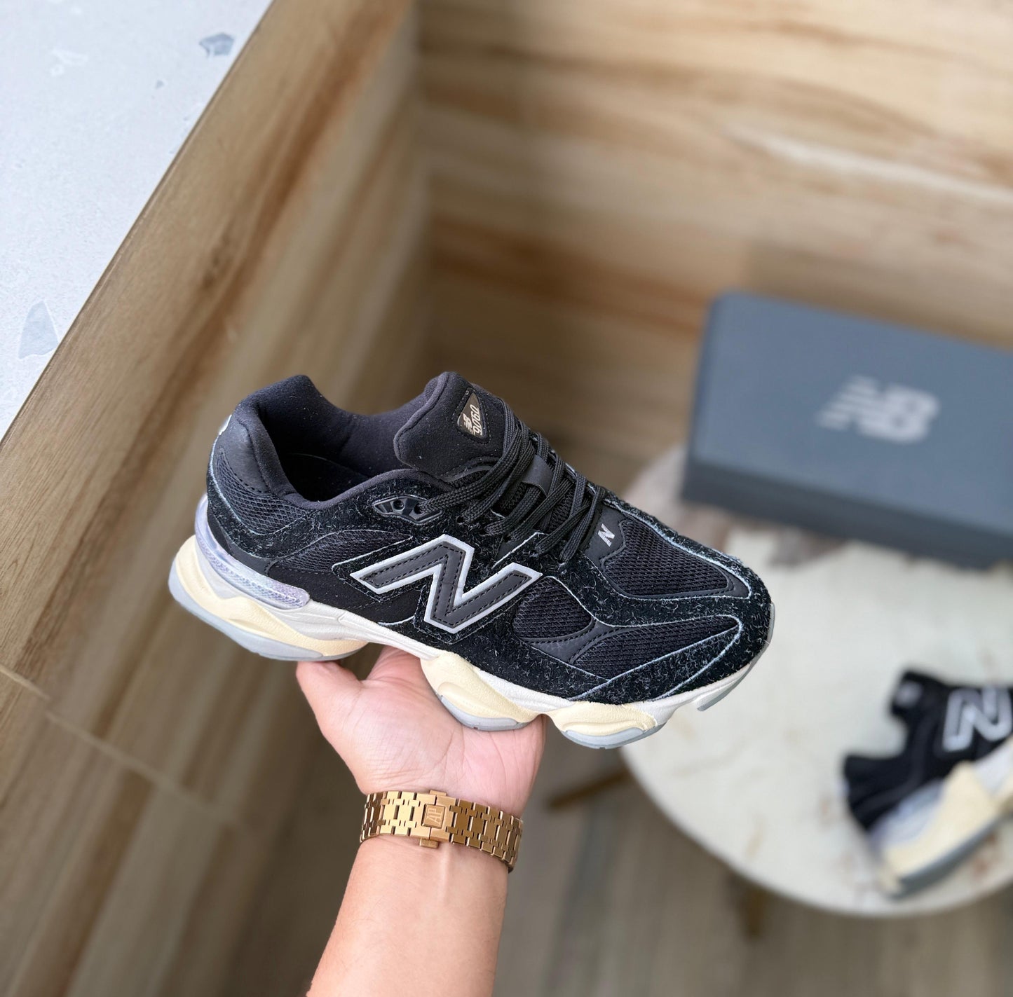 New Balance 9060 Black Sea Salt