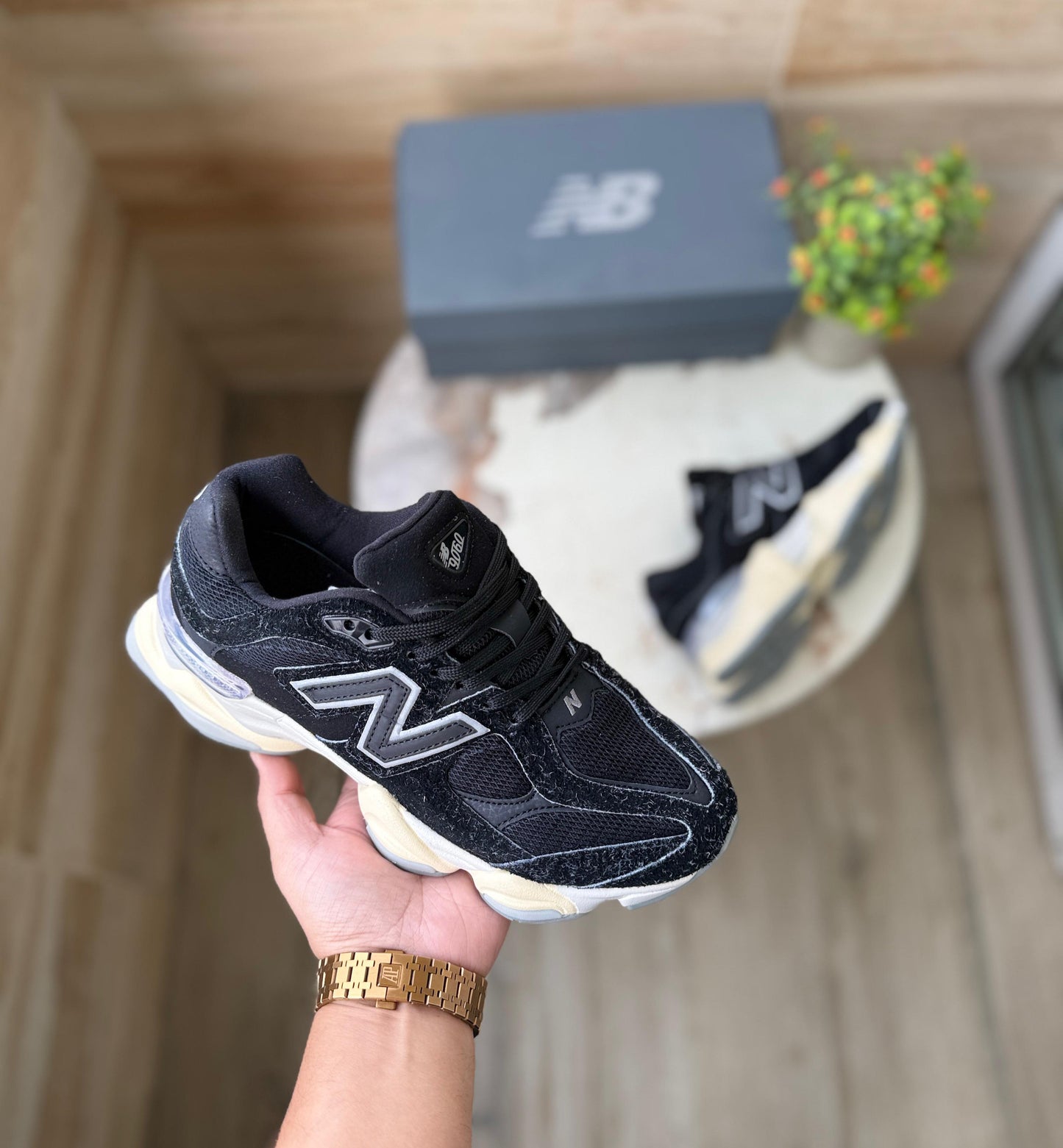 New Balance 9060 Black Sea Salt