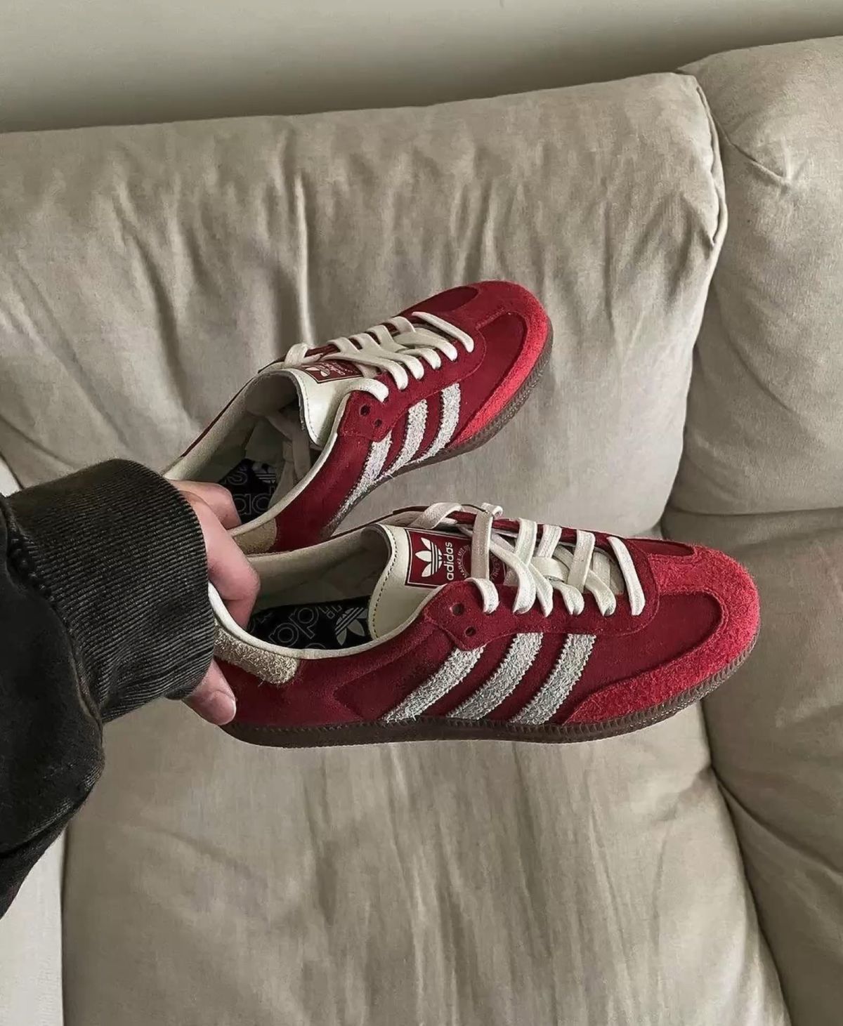 Adidas Originals Samba "Better Scarlet Off White" | Iconic Leather Sneakers