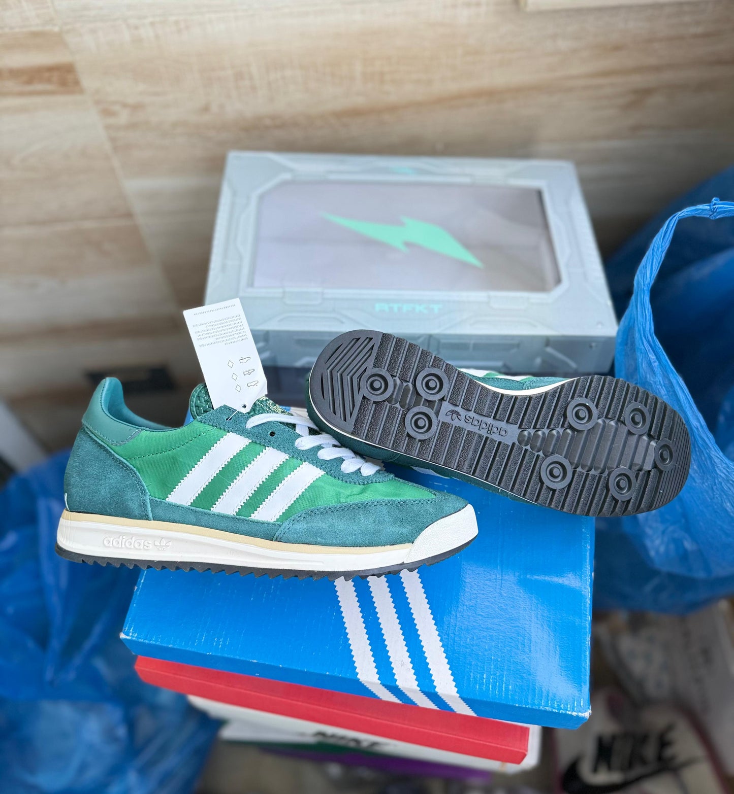 First Time in India: Adidas Originals SL 72 Preloved Green