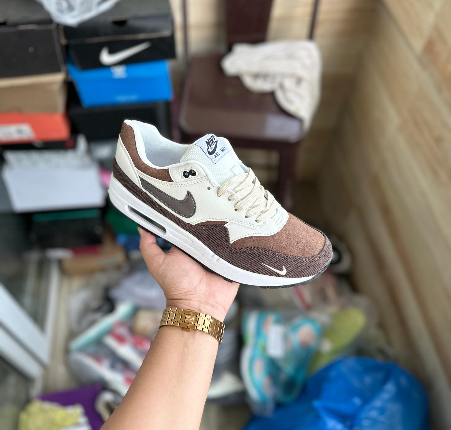 Nike Air Max 1 Brown Stone - Newly Launched 2024