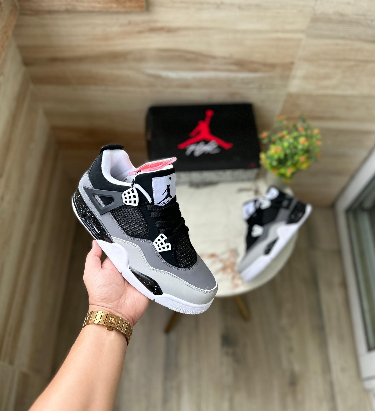 JORDANS RETRO 4 FEAR PACK