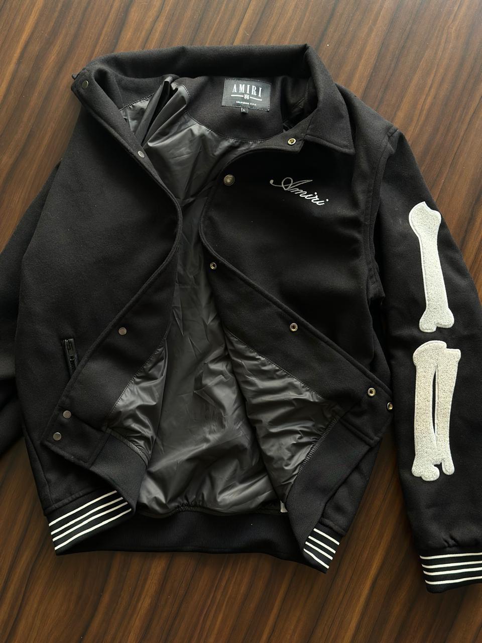 AMIRI Bones Varsity Jacket