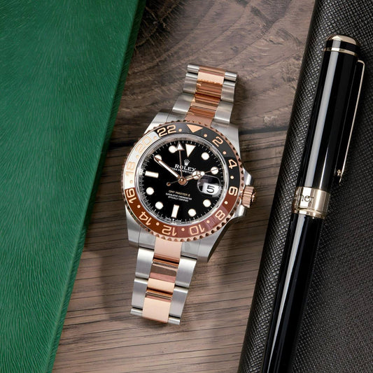 Rolex GMT Master II - 2024 Rose Gold Silver Edition