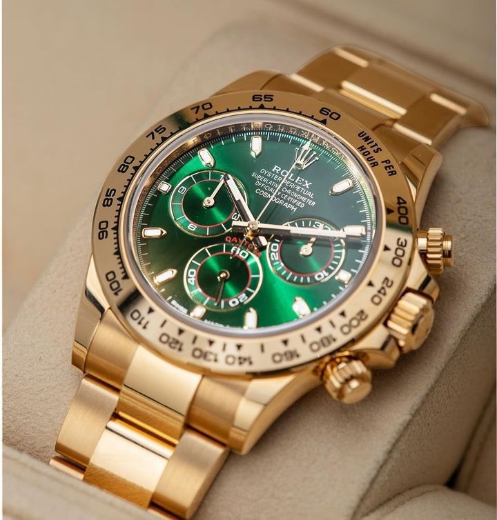 Rolex Cosmograph Daytona Green Dial: Precision and Elegance