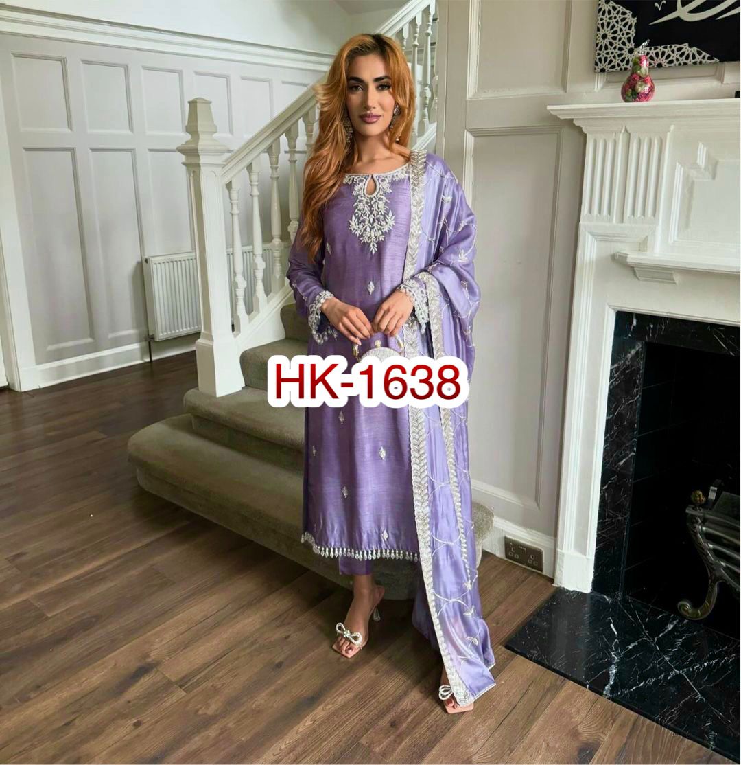 WOMEN Embrodairy Stright Kurta Set