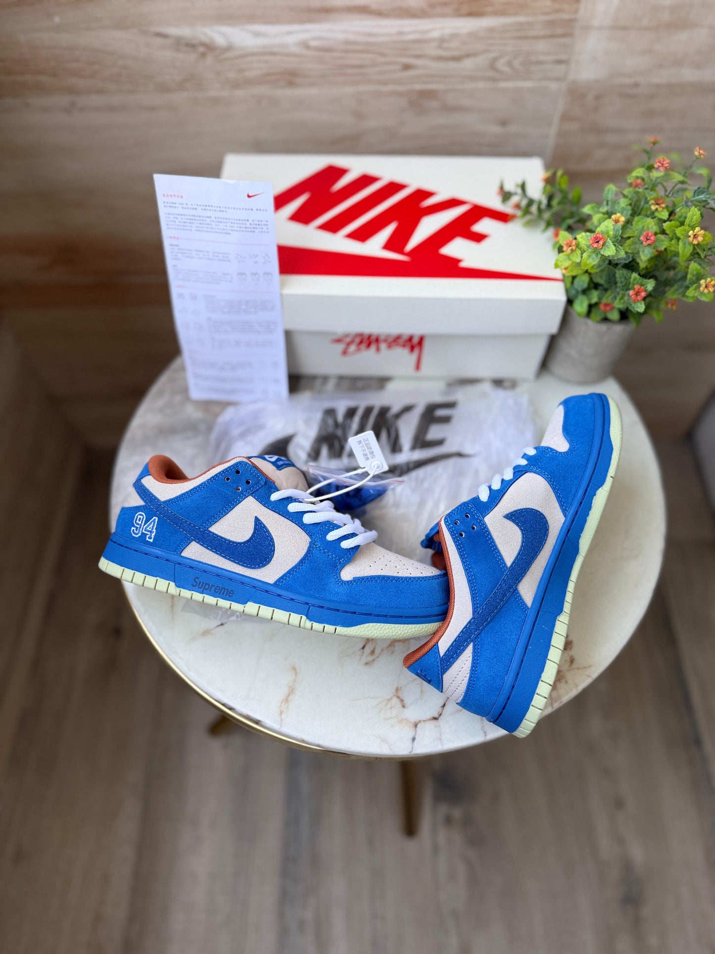 Nike SB Dunk Supreme 94 Blue 2025 - First Time in India