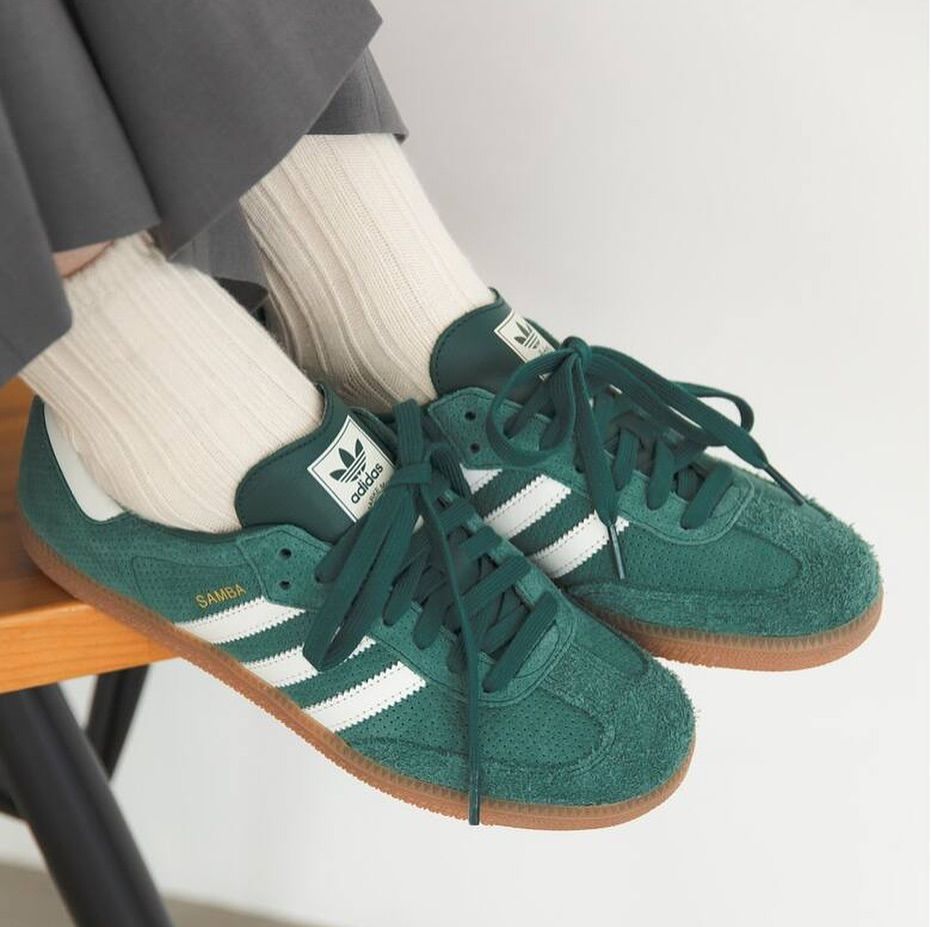 Adidas Originals Samba Court Green - Classic Sneakers