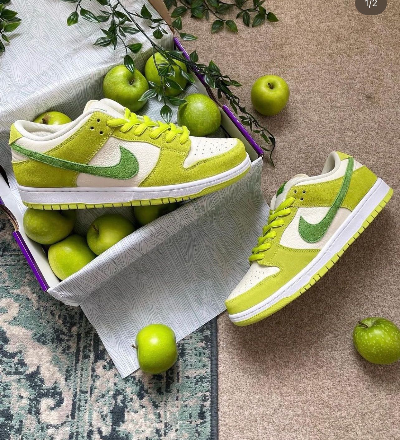 Nike Dunk Low Green Apple