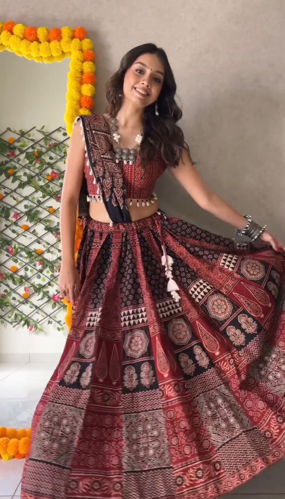 Degital Print Lehenga Choli Navratri  Special