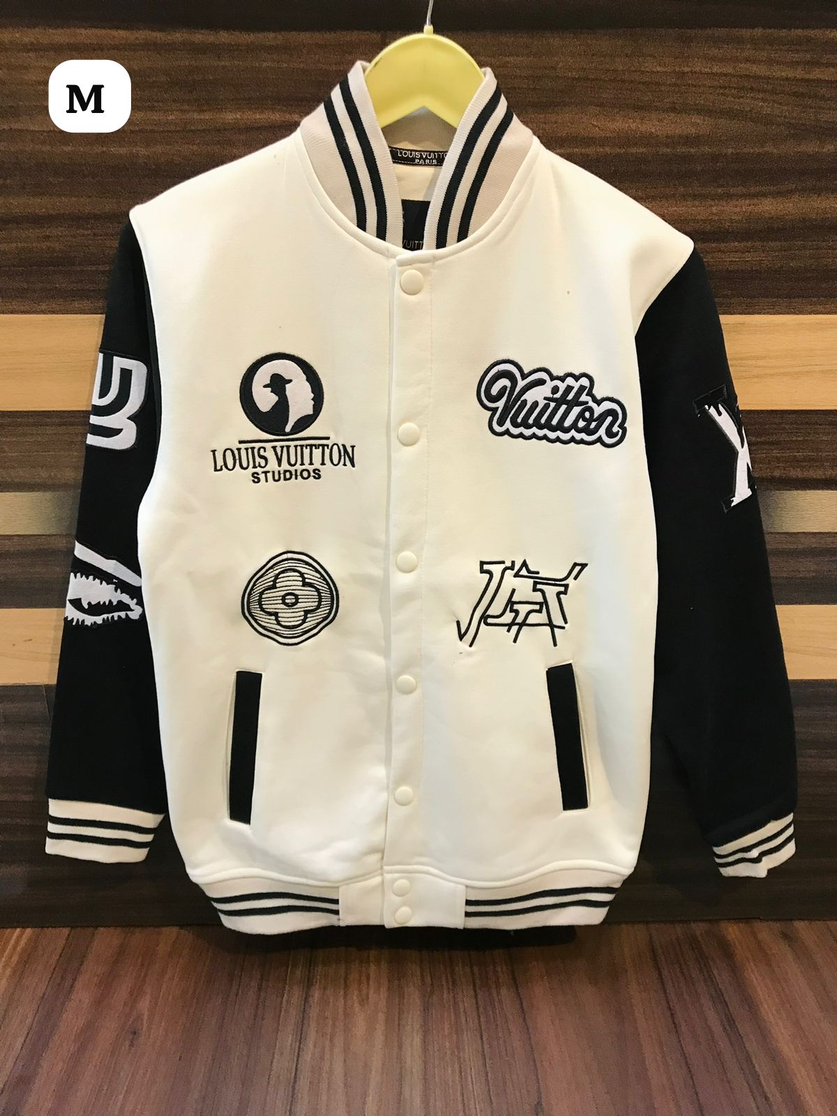 H&M, Amira, and Louis Vuitton Premium Imported Varsity Jacket –