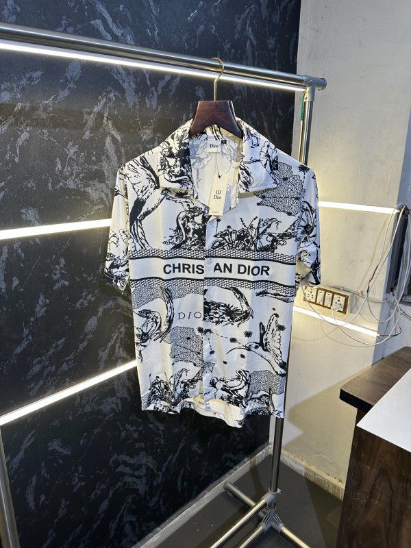 Men  Regular Fit Opaque Printed party Cotton Shirt