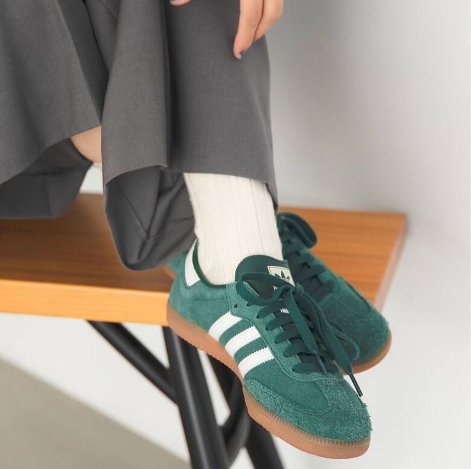 Adidas Originals Samba Court Green - Classic Sneakers